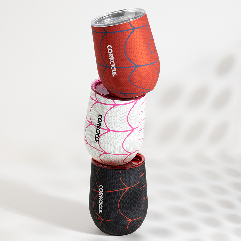 Spider-Man Stemless Set (3) - Bright Sip M9