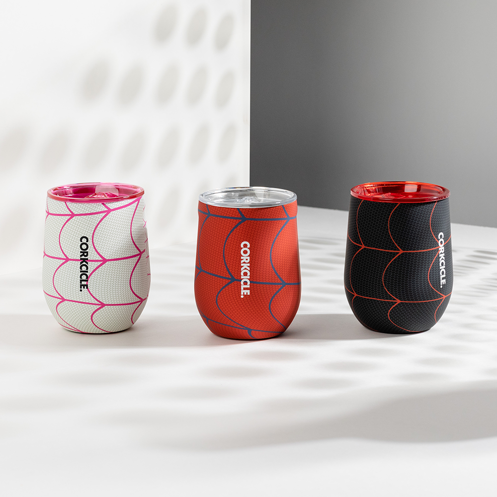 Spider-Man Stemless Set (3) - Bright Sip M9