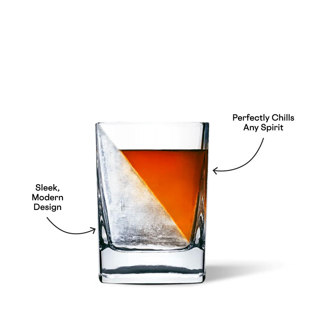 Whiskey Wedge + Cigar Glass Bundle - Clean Whiskey V9