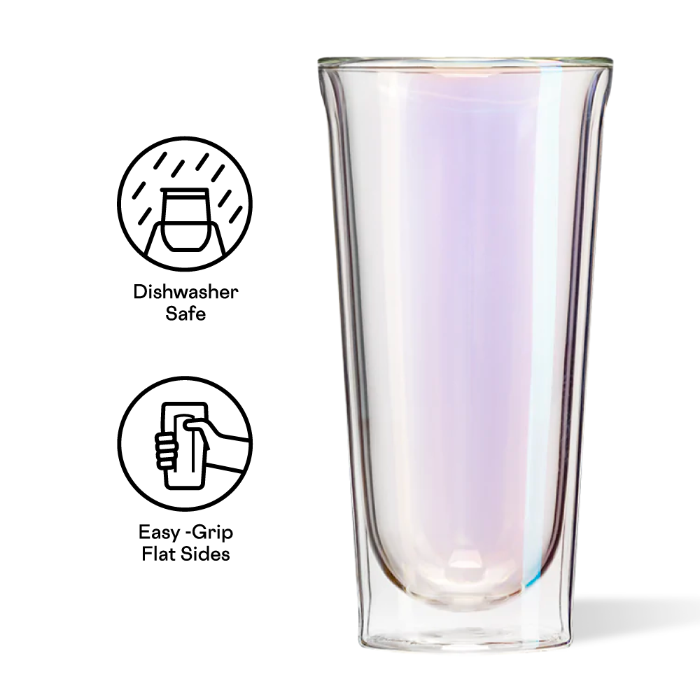 Prism Pint Glass Set (2) - Portable Glassware J7