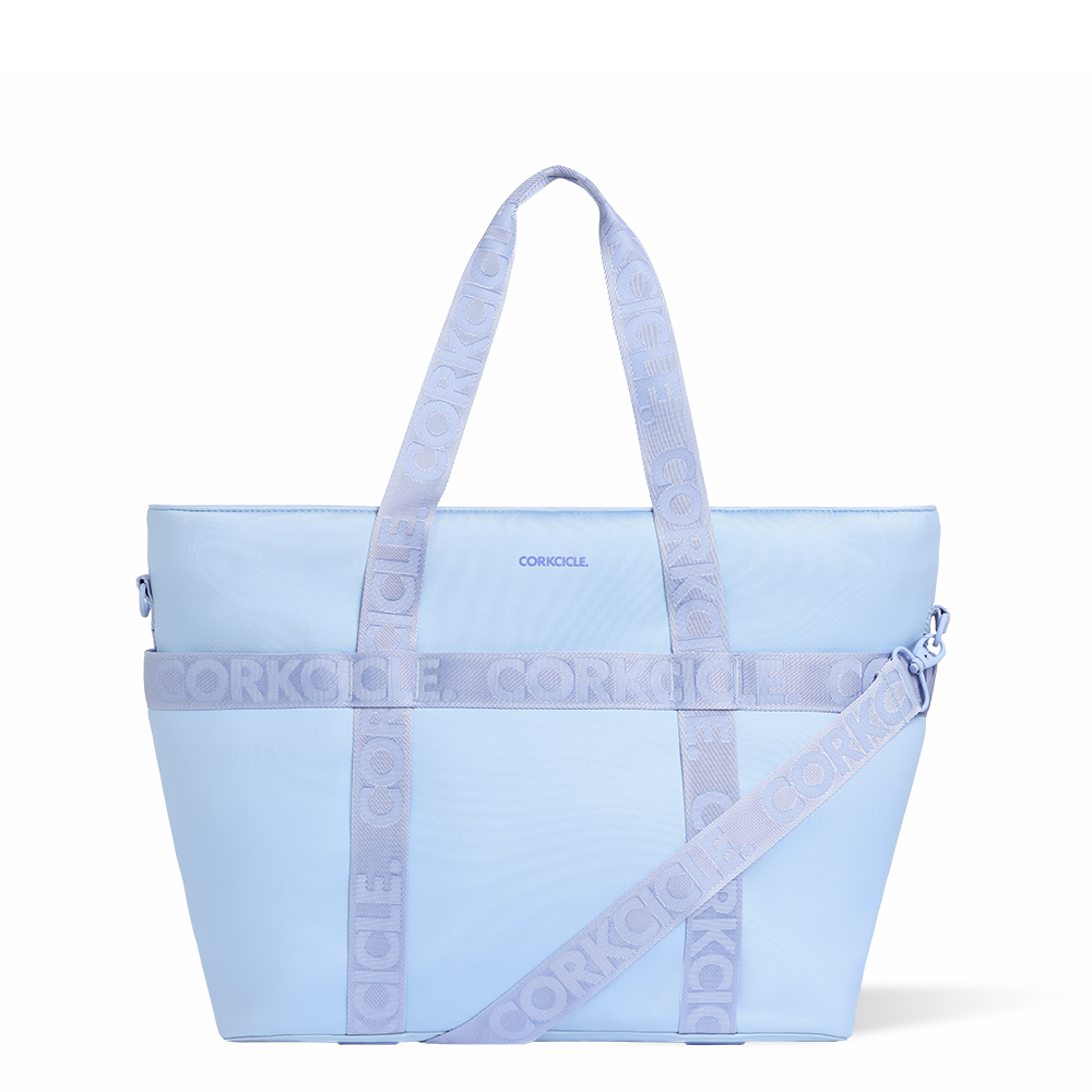 Estelle Tote - Modern Picnic I8 - Periwinkle