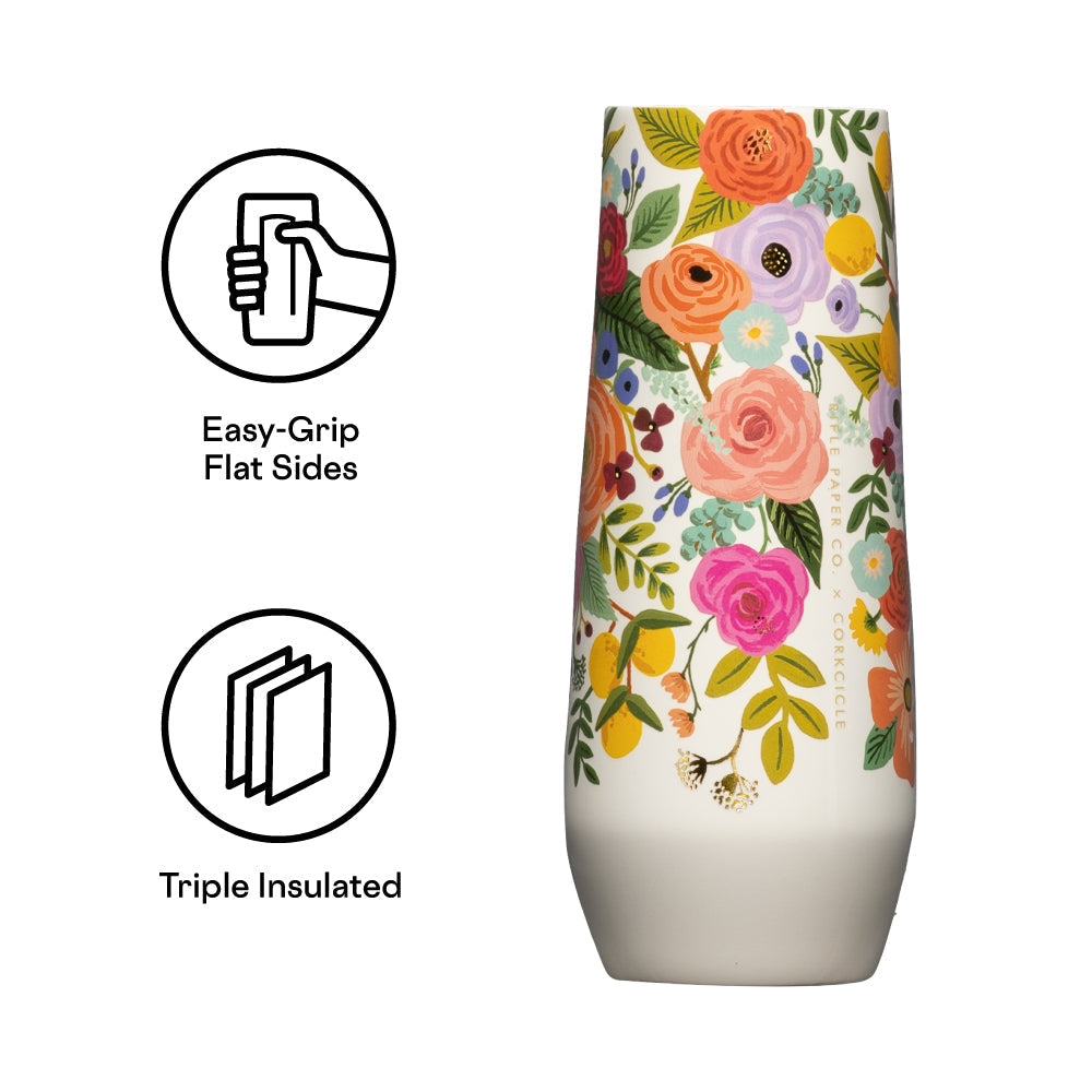 Rifle Paper Co. Stemless Flute - Durable Choice A5