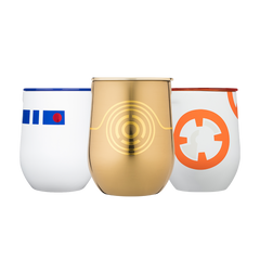Star Wars TM Droids Stemless Set (3) - Smooth Beverage A6