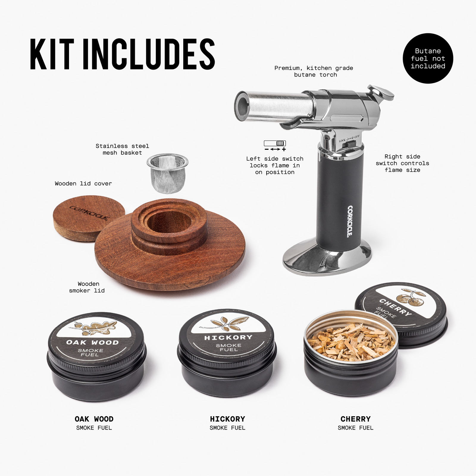 Whiskey Smoking Kit - Premium Select C9
