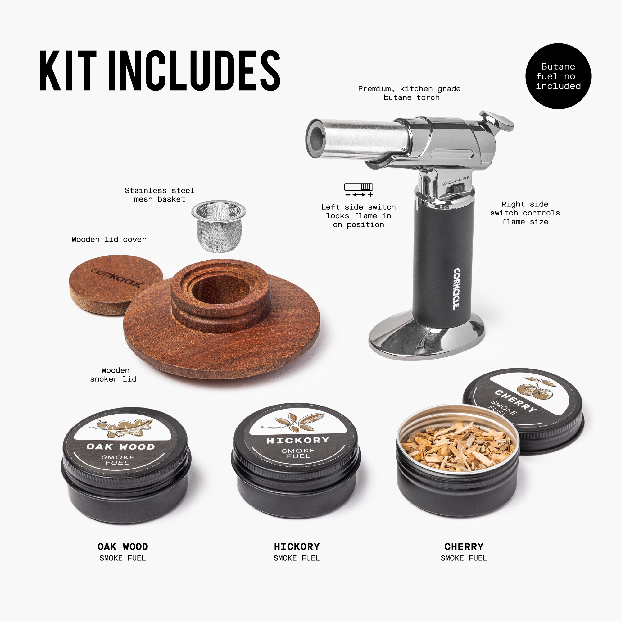 Whiskey Smoking Kit - Premium Select C9