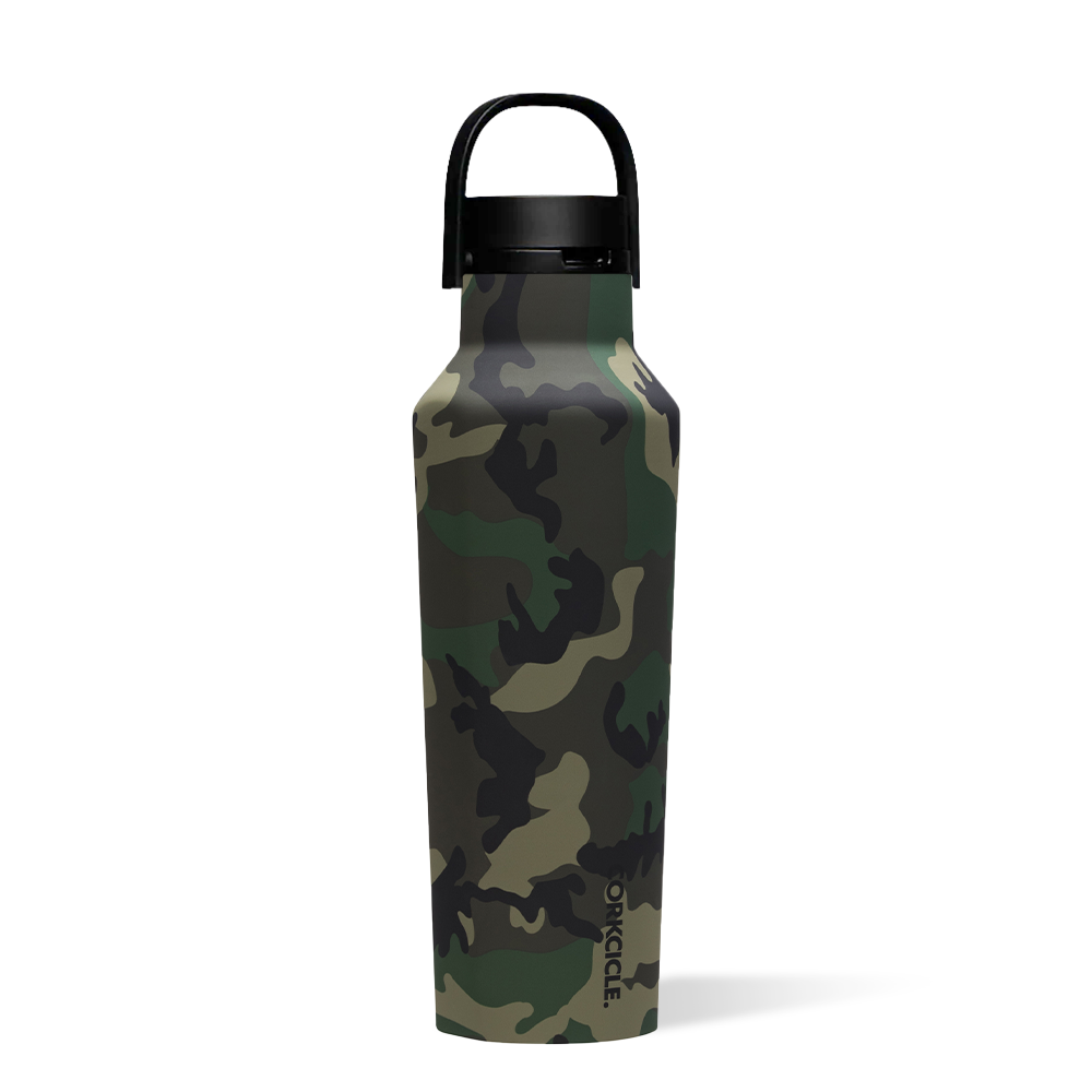 Woodland Camo Sport Canteen - Travel Refill L8 - 20oz / Woodland Camo