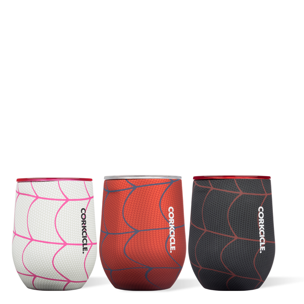Spider-Man Stemless Set (3) - Bright Sip M9